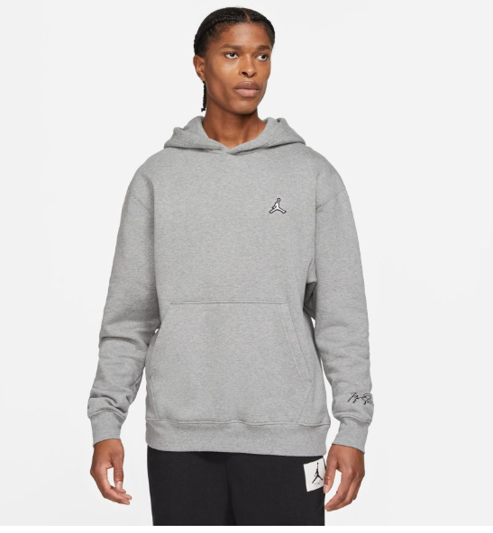 Mikina Jordan Essentials Fleece Pullover Hoodie Šedá | DA9818-091, 0