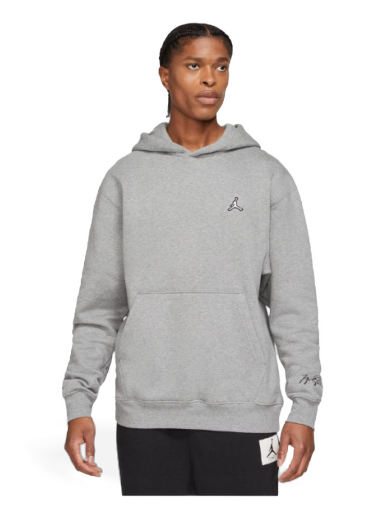 Mikina Jordan Essentials Fleece Pullover Hoodie Šedá | DA9818-091