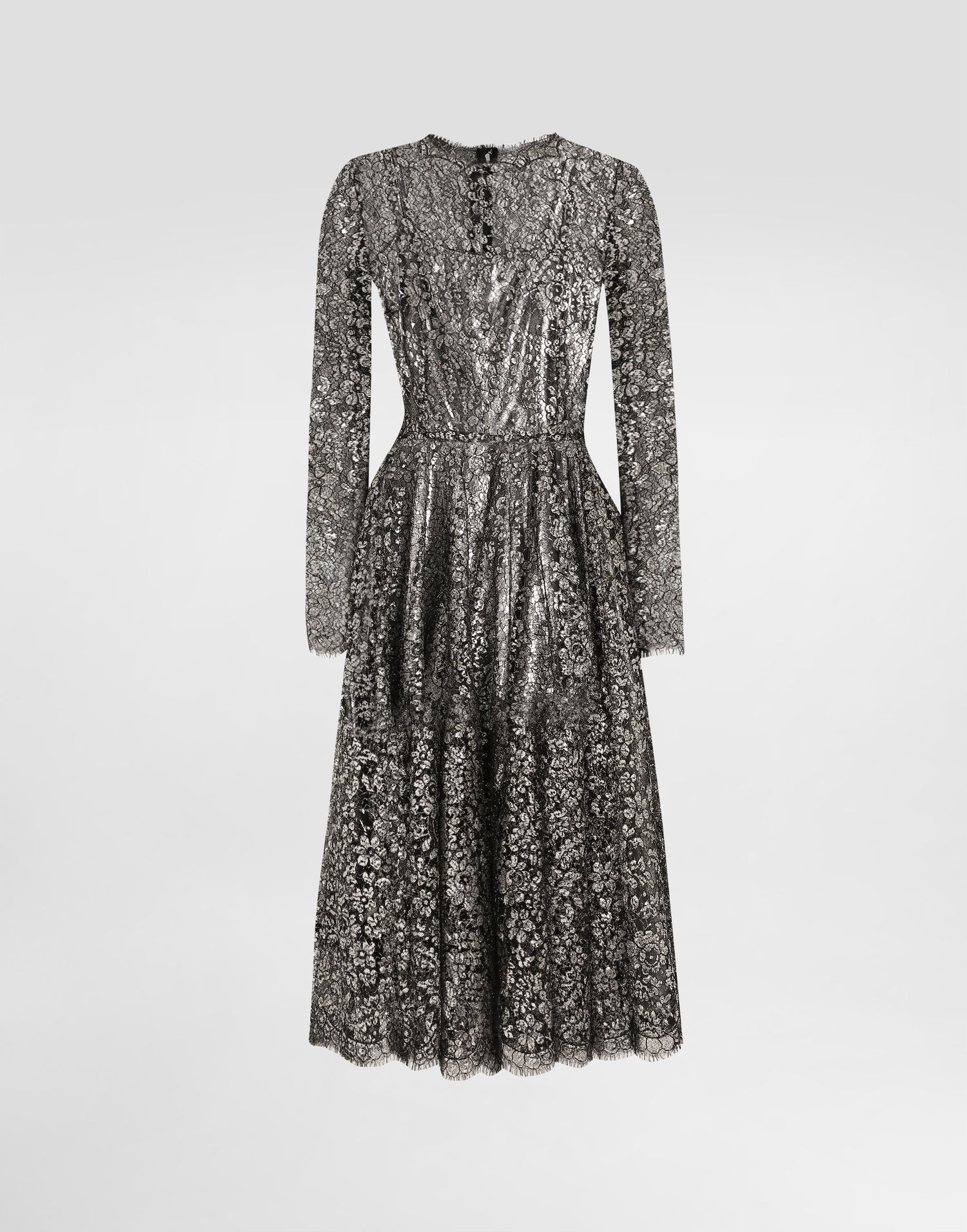 Šaty Dolce & Gabbana Lamé Lace Dress Collection Metalická | F6TJOTILMCFS0998, 0