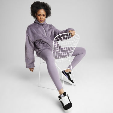 Mikina Puma Women's Soft Fleece Jacket Fialová | 626517_30, 2