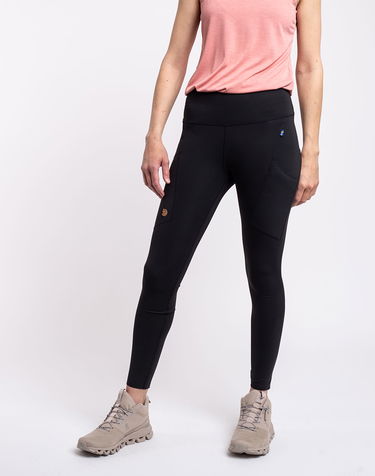 Legíny FJÄLLRÄVEN Abisko Tights Čierna | 84773-550, 0