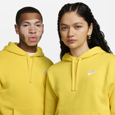 Mikina Nike NSW CLUB HOODIE PO BB Žltá | bv2654-718, 4