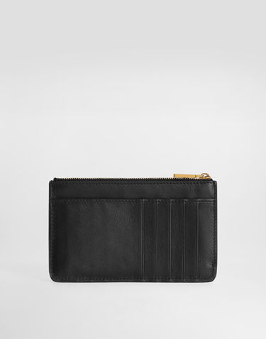 Peňaženka Dolce & Gabbana Calfskin Card Holder With Dg Logo Čierna | BI1261AK27480999, 2