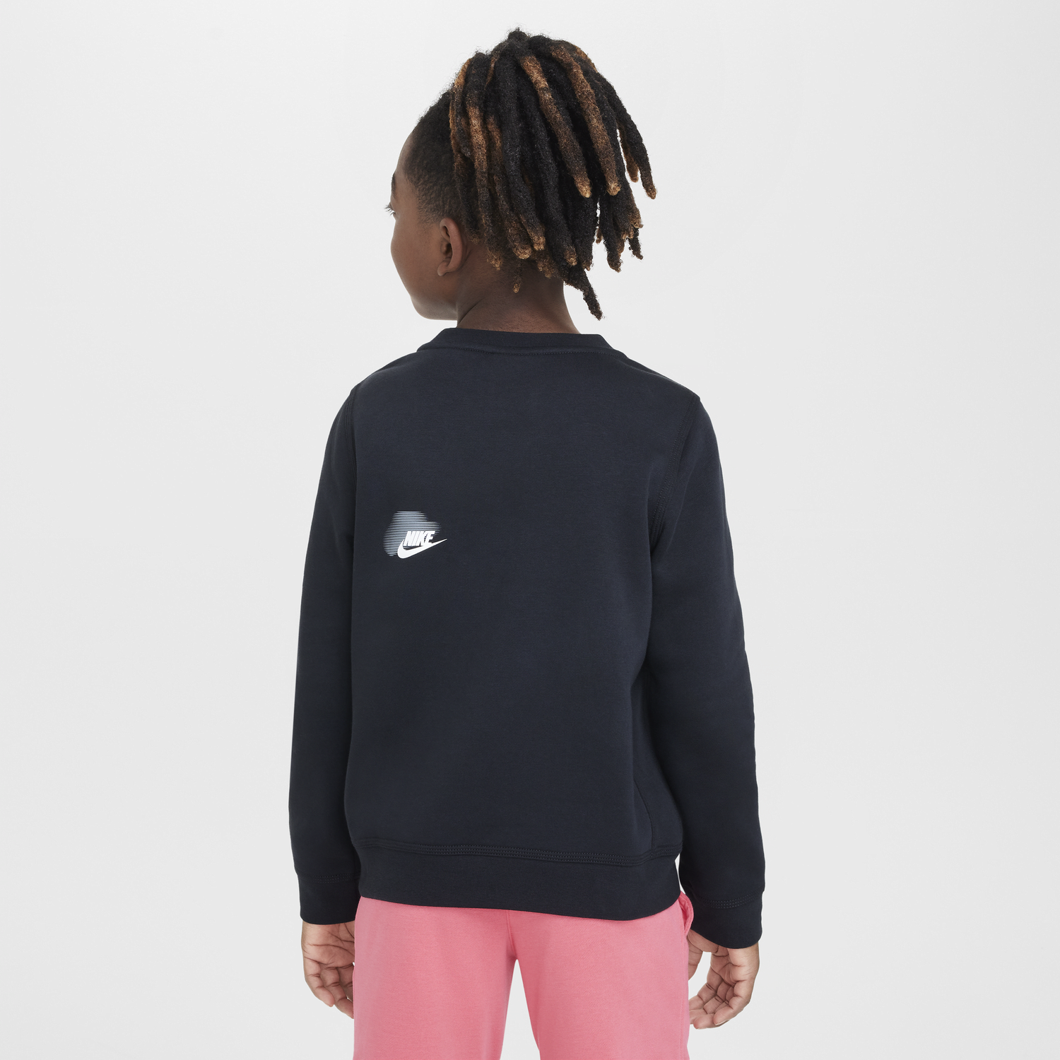 Mikina Nike Sportswear Standard Issue Fleece Crew Sweatshirt Čierna | HM4336-011, 1