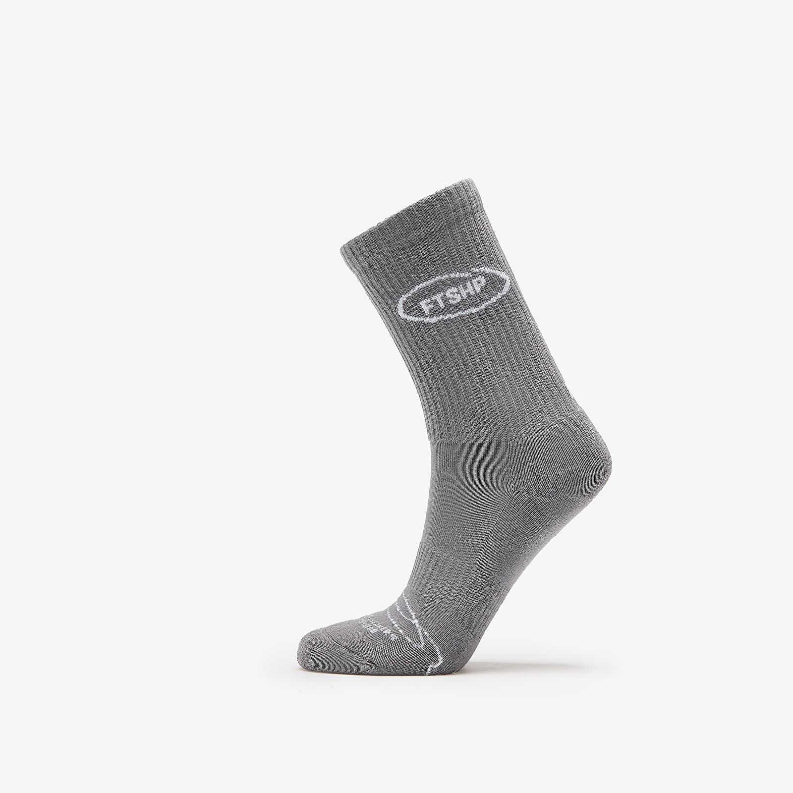 Basic Crew Socks 3-Pack Grey