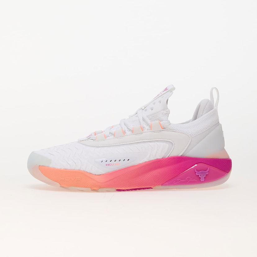 Tenisky a topánky Under Armour Project Rock 7 White/ Vivid Magenta/ White Biela | 3027601-101