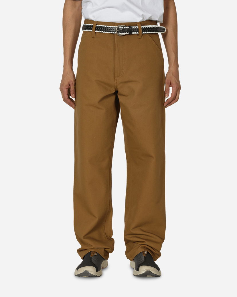 Nohavice Carhartt WIP Single Knee Pants Hnedá | I031497 0132