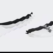 Thin Linear Ballerina No-Show Socks - 2 Pairs