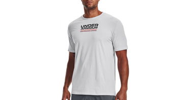 Tričko Under Armour Tee Multicolor Box Logo Biela | 1370529-014, 1