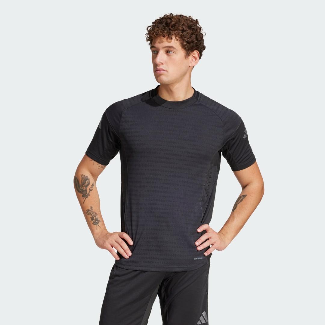Tričko adidas Performance Tiro 25 Pro Training T-Shirt Čierna | IW0417, 0