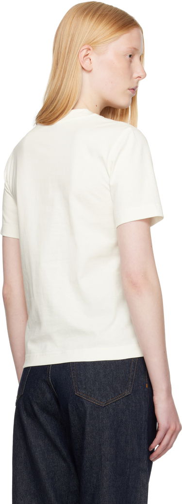 Tričko Burberry Burberry Large Logo Graphic T-Shirt Biela | 8110955, 2