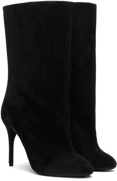 Oblečenie Alaïa ALAÏA Low 90 Suede Boots Čierna | AA3B098CK177, 3
