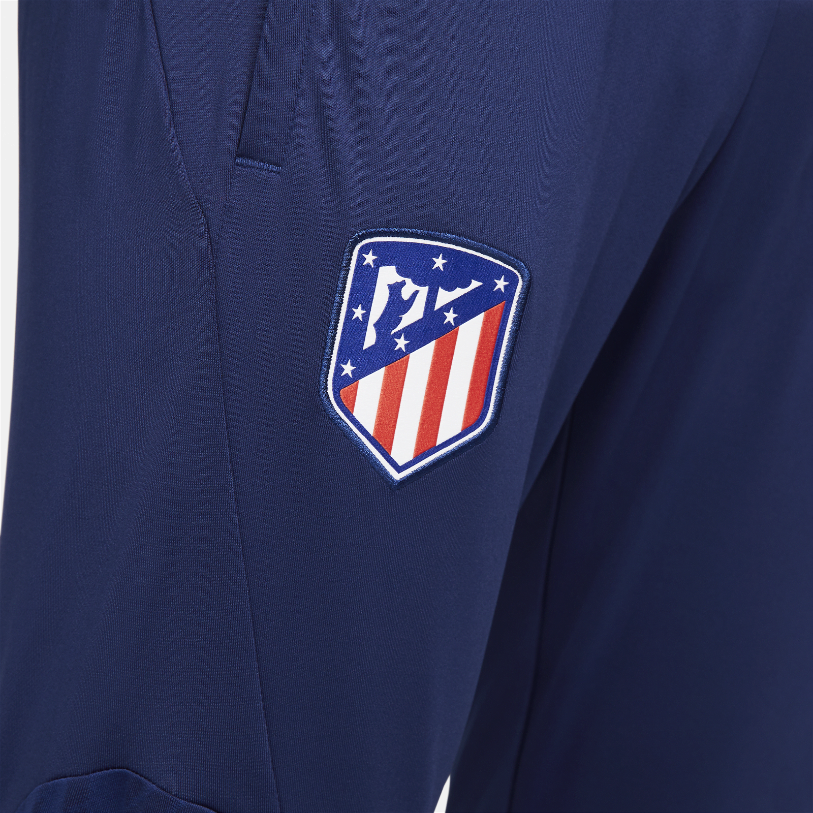 Pánské pleteninové fotbalové kalhoty Dri-FIT Atlético Madrid Strike - Modrá