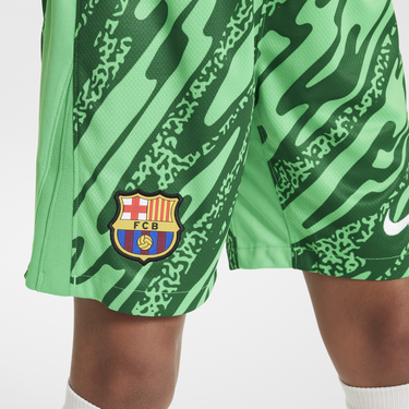 Šortky Nike FC Barcelona Stadium 2024/25 Dri-FIT Replica Goalkeeper Shorts Zelené | FN9186-329, 4