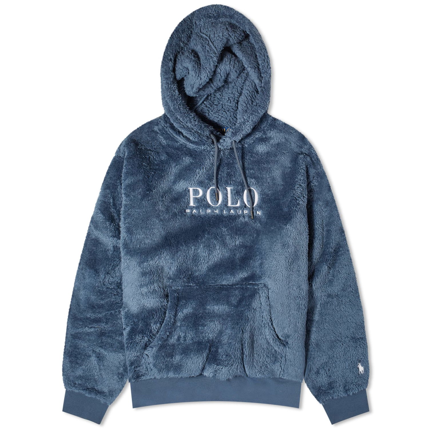 Mikina Polo by Ralph Lauren High Pile Fleece Hoodie "Blue Corsair" Navy | 710929595002, 0