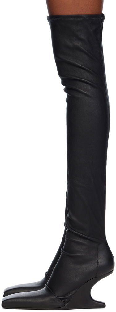 Ponožky Rick Owens Rick Owens Porterville Cantilever Tall Boots Čierna | RP02D3807 LS, 2