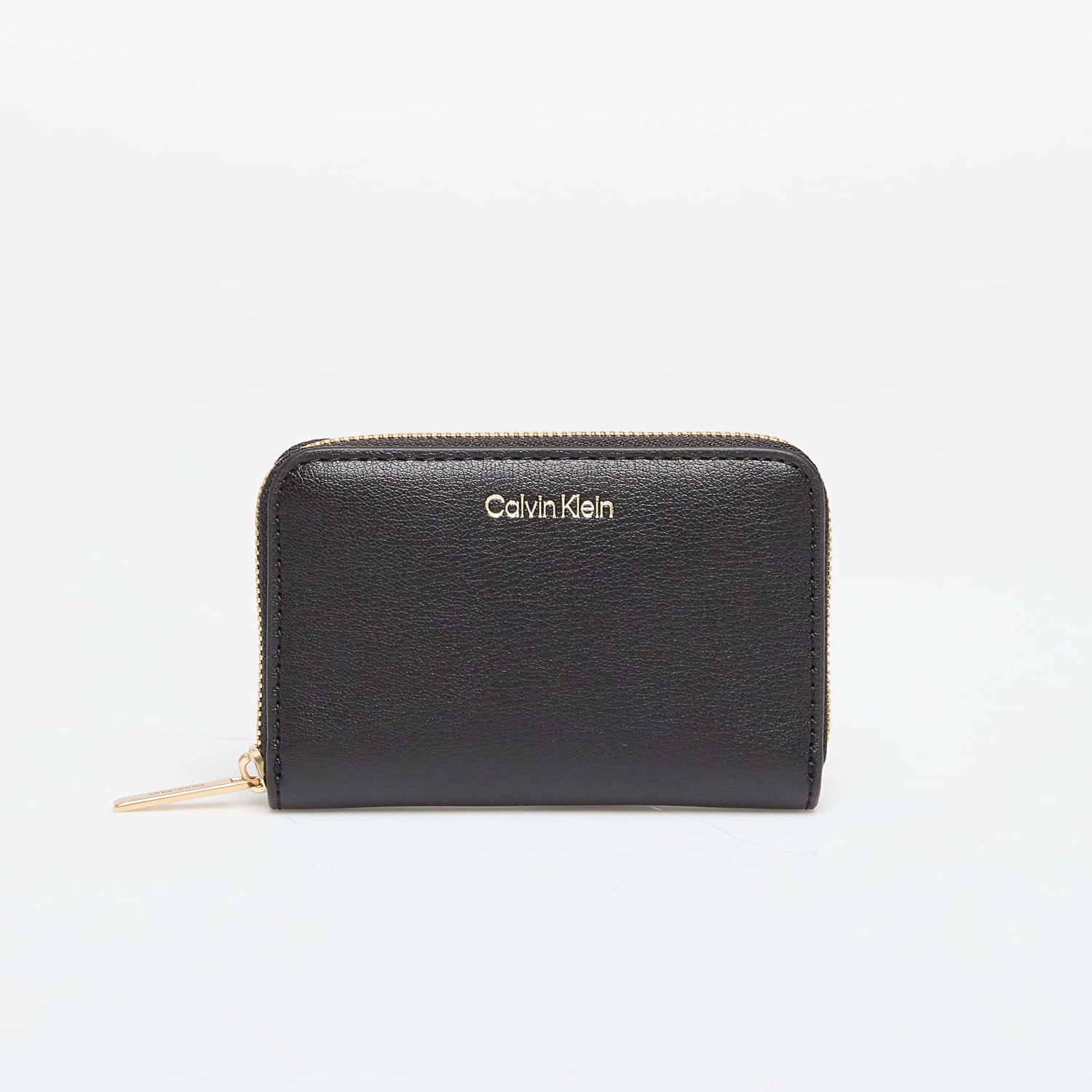 Peňaženka CALVIN KLEIN Wallet Foil Logo Medium Zip Around Black Čierna | LV04F1091G 332, 1