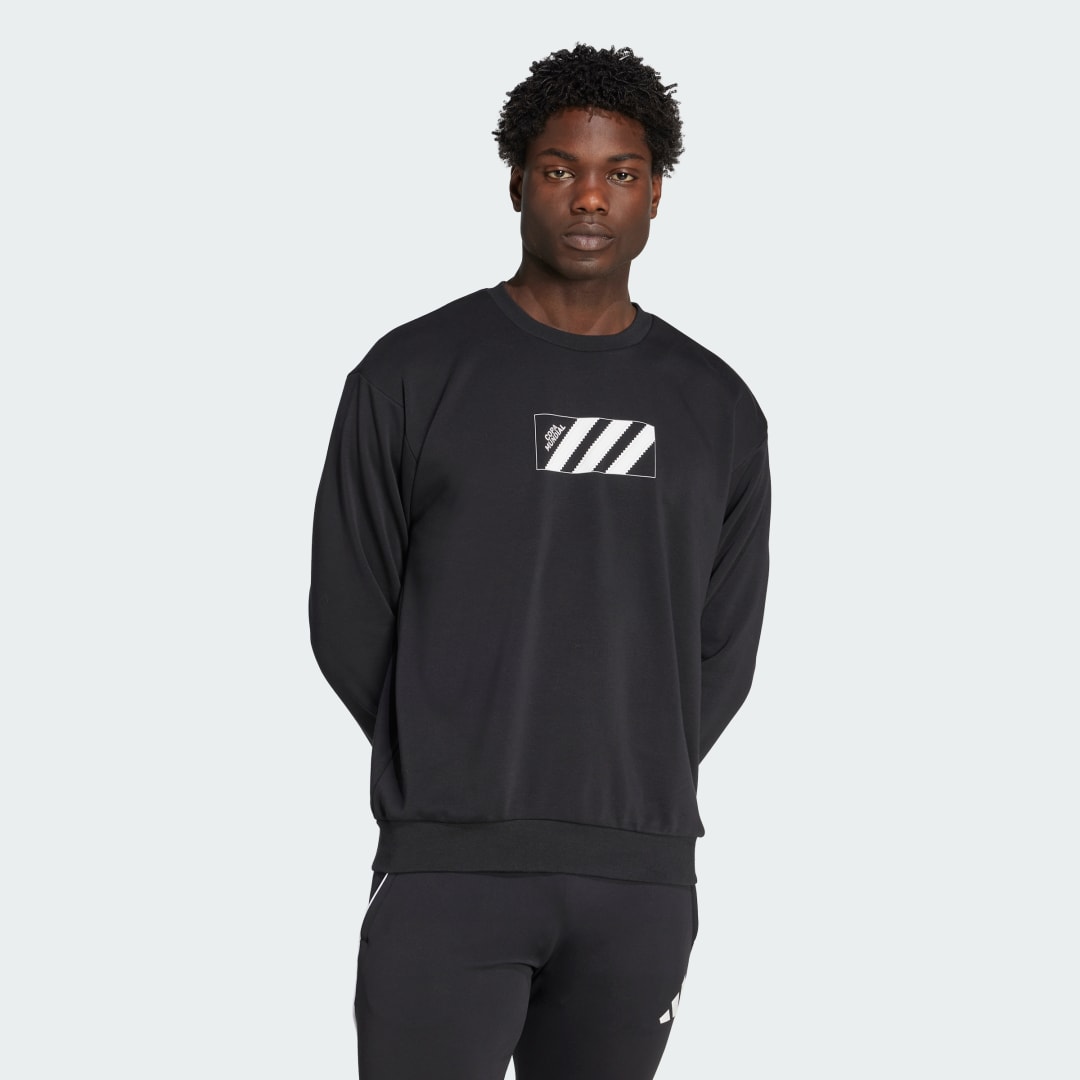 Mikina adidas Performance Copa Graphic Sweatshirt Čierna | JM8935, 0