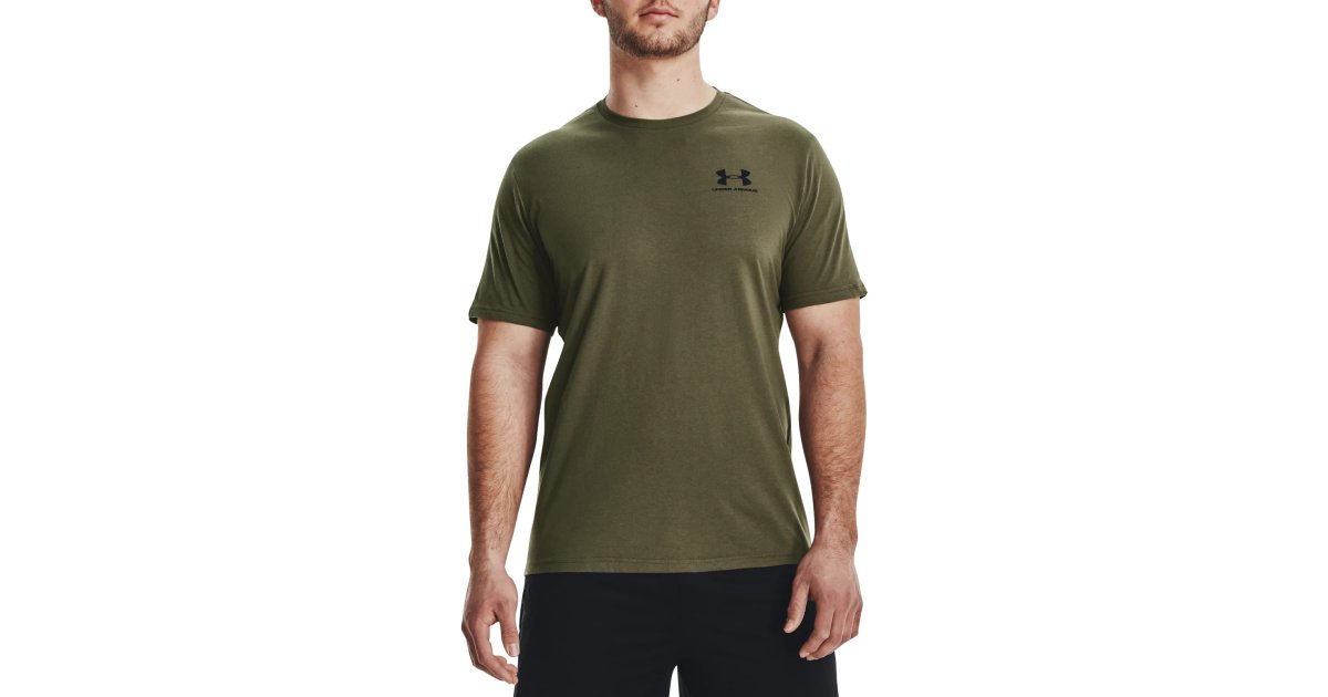 Tričko Under Armour Sportstyle Zelené | 1326799-392, 1