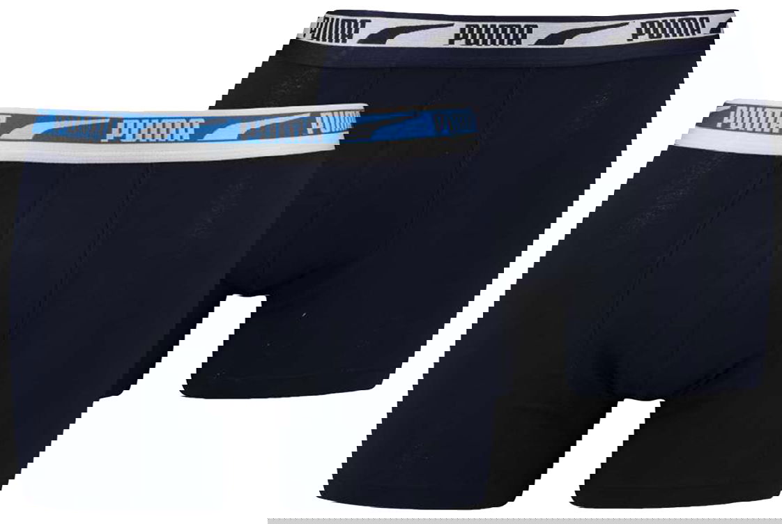Boxerky Puma Multi Logo 2-pack Boxers Čierna | 701221416-002, 0