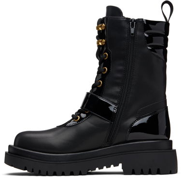 Tenisky a topánky Versace Versace Jeans Couture Pin-Buckle Boots Čierna | E79VA3S67_E71570, 2