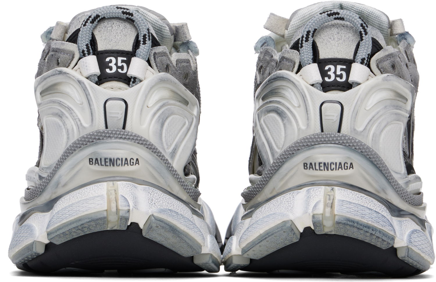 Tenisky a topánky Balenciaga Runner Sneakers "Gray & White" Šedá | 772774-W3RNY-9012, 1