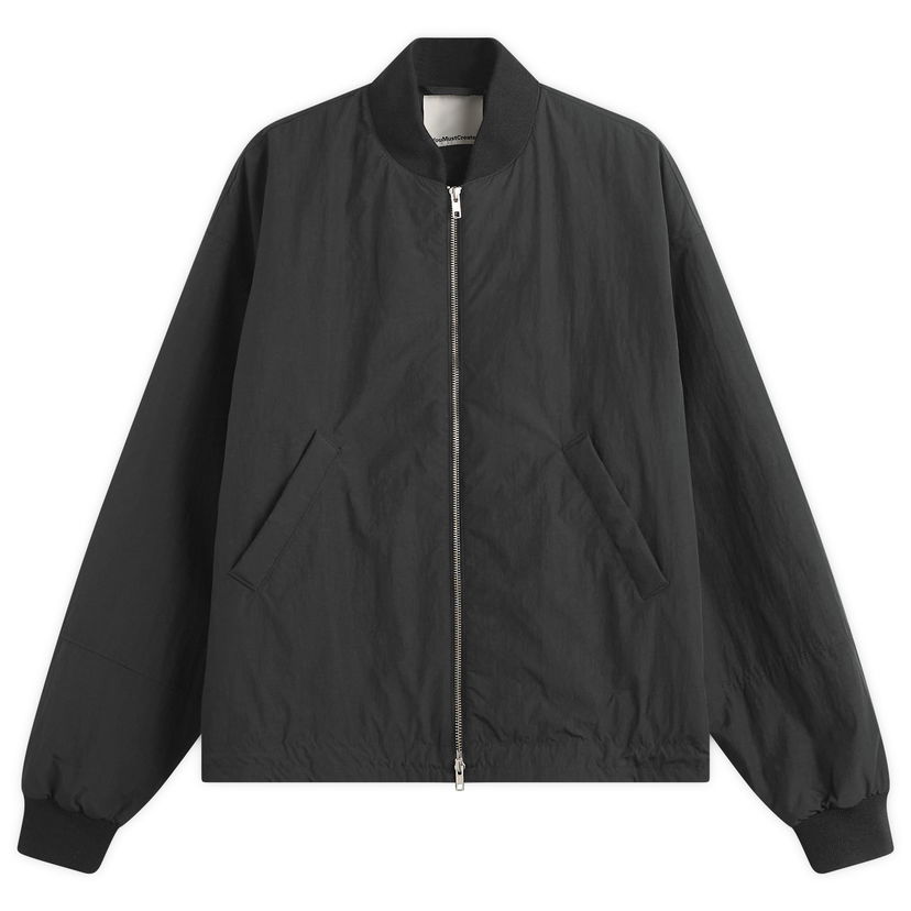 Bomber bunda YMC Basement Bomber Jacket Čierna | P5ZMM-BLK