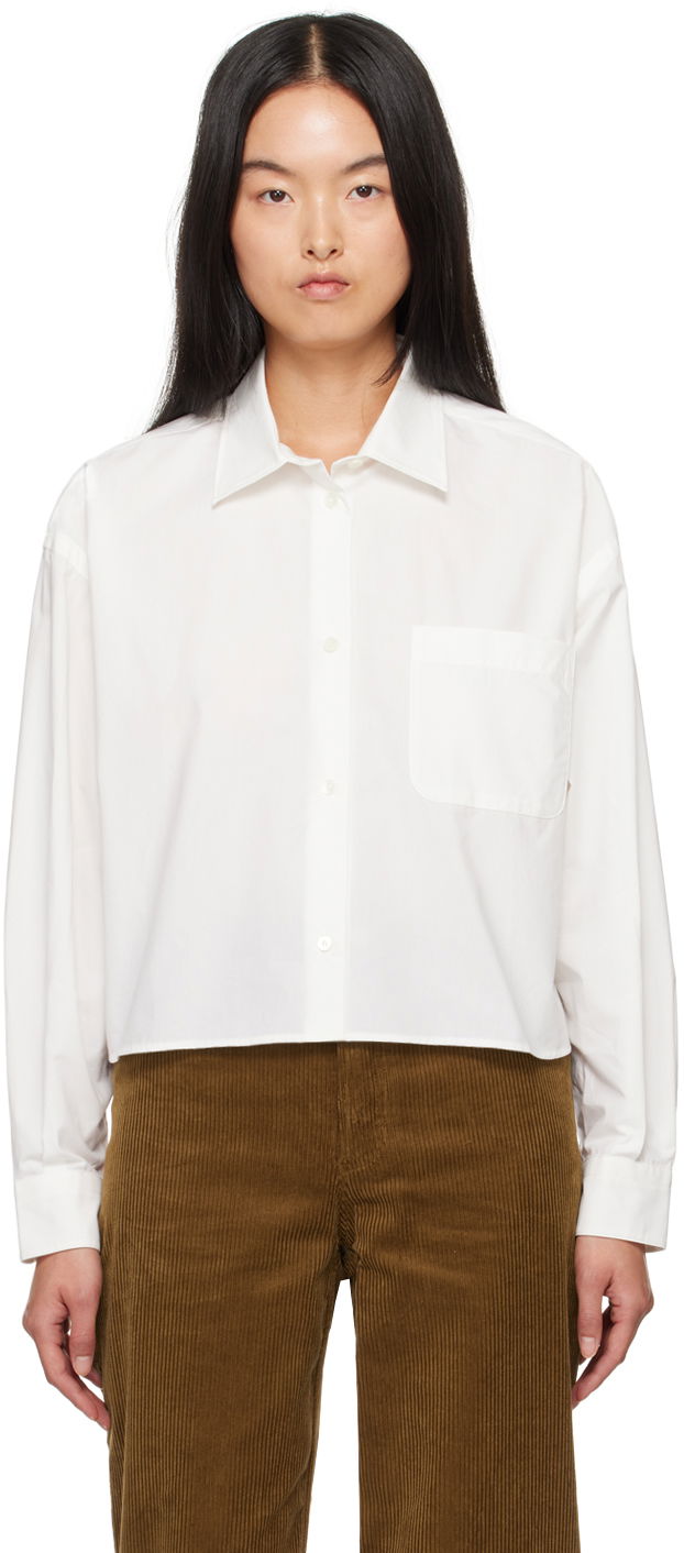 Košeľa A.P.C. Shirt Classic Fit Biela | COEVD-F12598, 0
