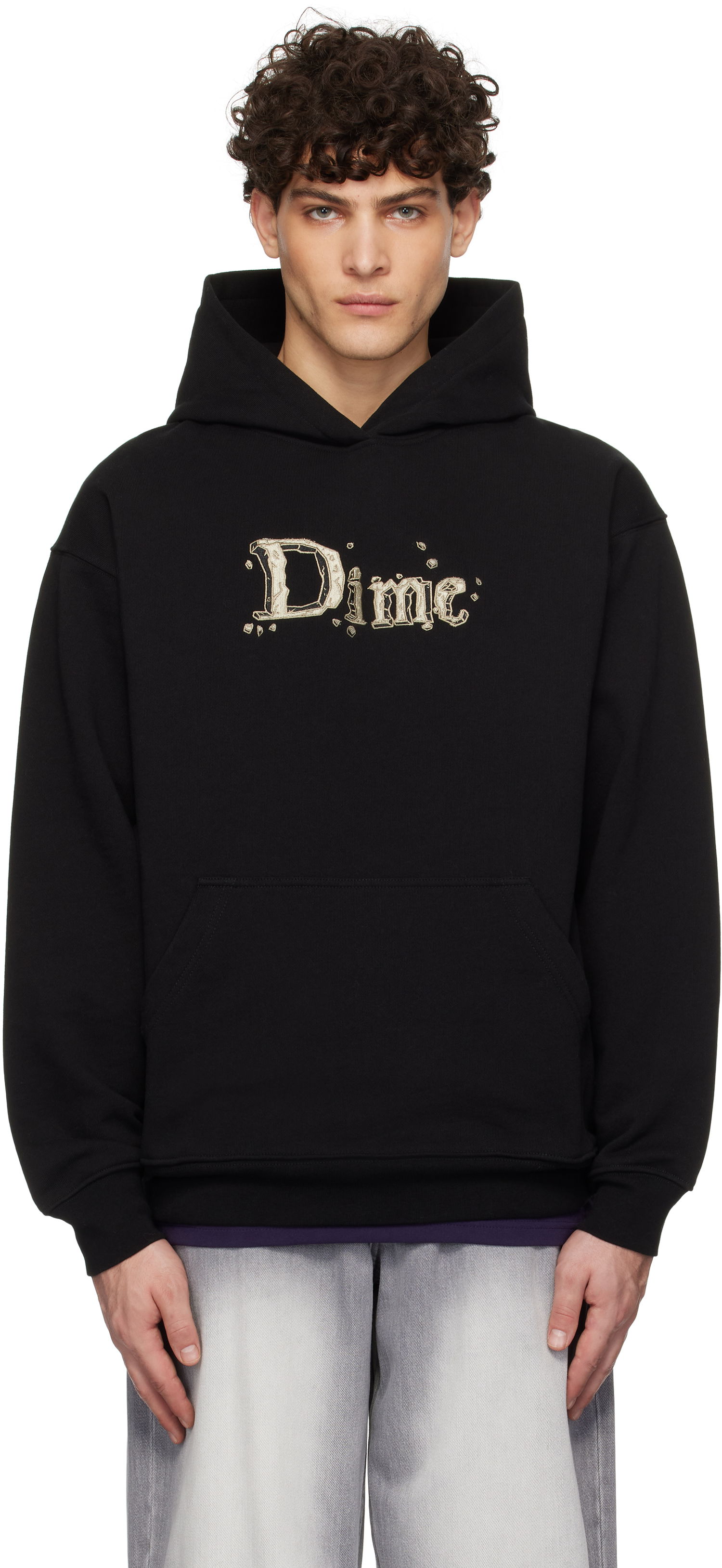 Mikina Dime Stone Hoodie Čierna | DIMEHO2444BLK, 0