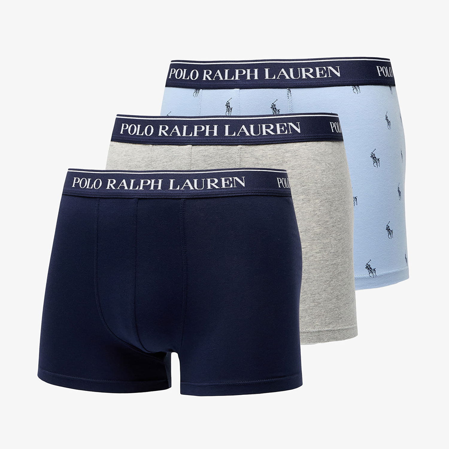 Boxerky Polo by Ralph Lauren Classic Trunk 3-Pack Rôznofarebný | 714830299127, 0