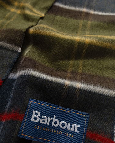 Šál Barbour Yaxley Tar Scarve Zelené | USC0324TN11, 1