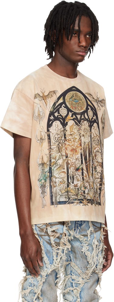 Tričko Who Decides War Who Decides War Gleaming Graphic Short Sleeve T-Shirt Béžová | 1110230022SS25, 1