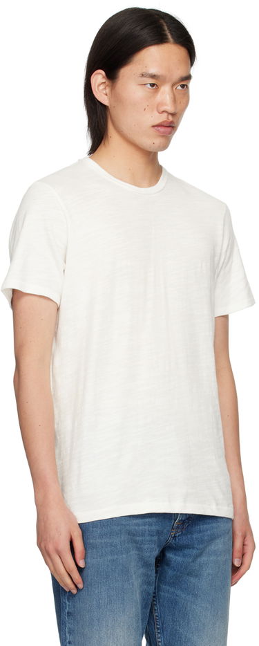 Tričko rag & bone Rag & Bone Men's Crew Neck T-Shirt Biela | M000T046G, 1