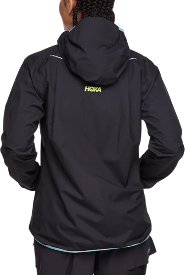 Vetrovka Hoka One One Hoka Tecsky Waterproof Jacket Čierna | 1156100-blk, 1