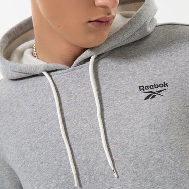 Mikina Reebok Identity Logo Hoodie Šedá | HS7115, 3