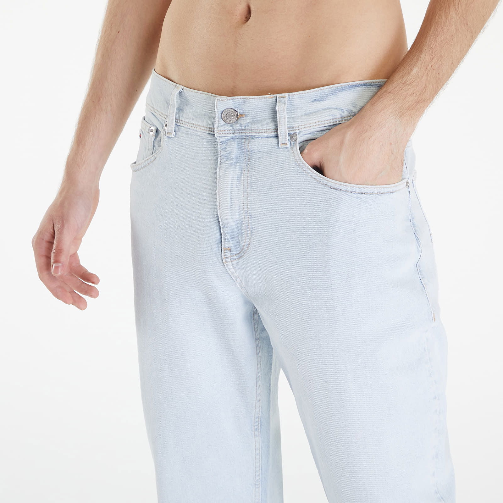 Ethan Relaxed Straight Jeans Denim Light