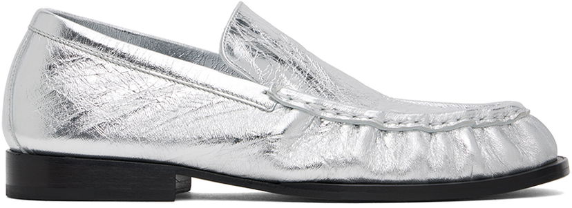 Oblečenie Dries Van Noten Dries Van Noten Leather Loafers Metalická | WS242-1277-207