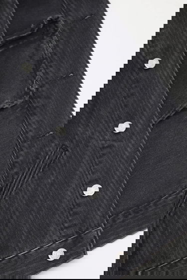 Bunda Carhartt WIP Rylan Transitional Oversize Cropped Pinstripe Denim Jacket Čierna | I035571.32I06, 4