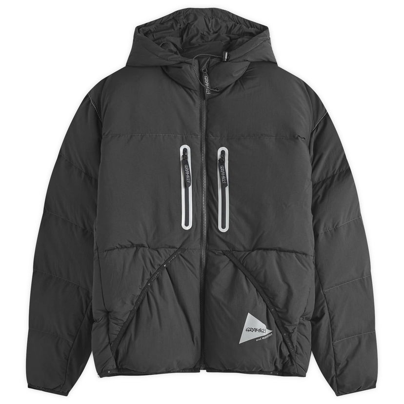 Prešívaná bunda GRAMICCI And Wander x Down Jacket Black Čierna | GUJ4-F3000-M-BLK