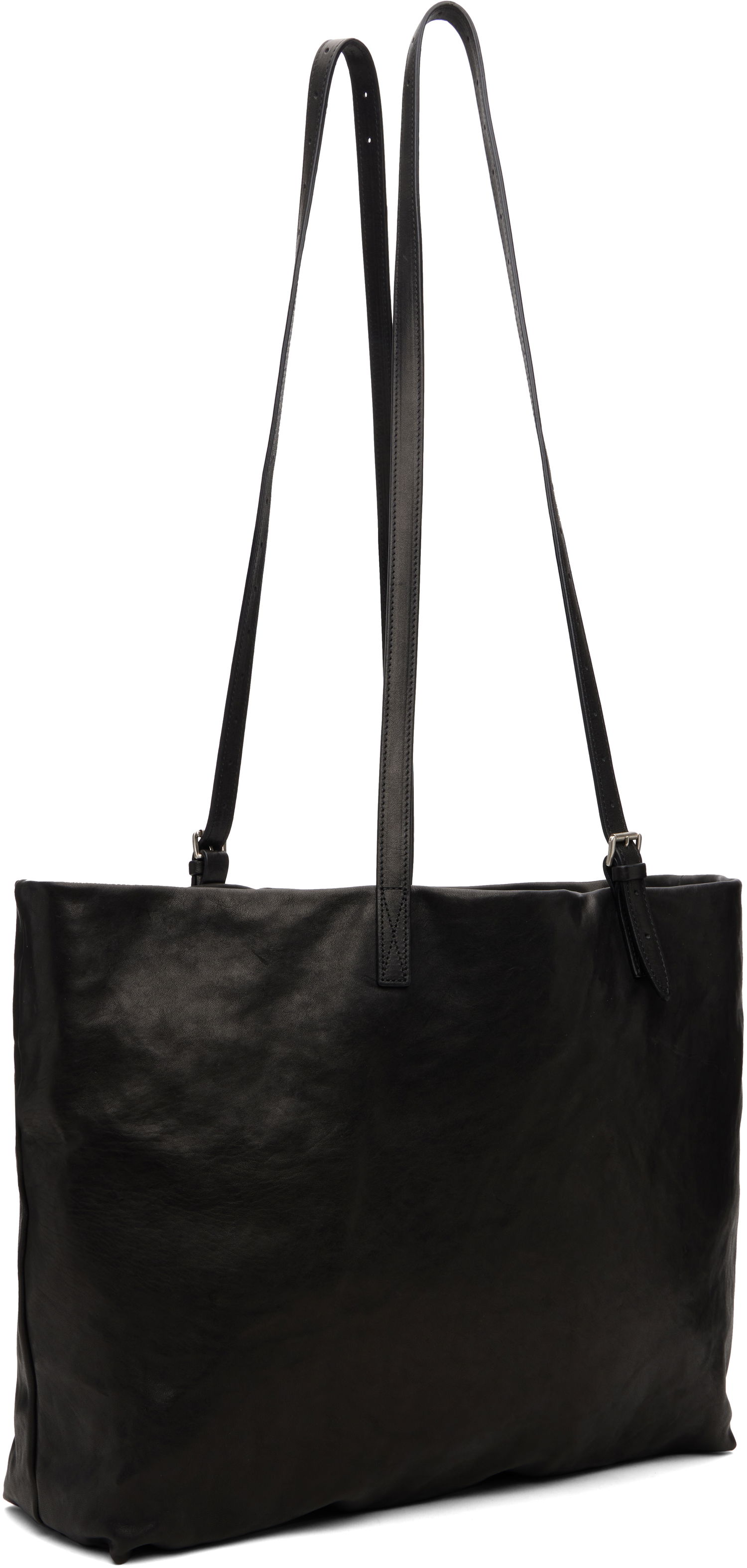 Tote bag Ann Demeulemeester Ann Demeulemeester Bes Leather Tote Čierna | B0012968-LT137-099, 1
