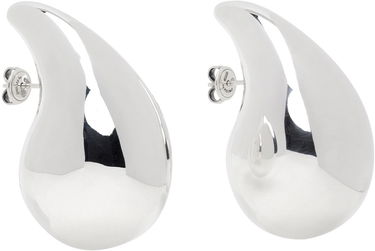 Náušnice Bottega Veneta Large Drop Earrings Metalická | 720038 V5070, 1