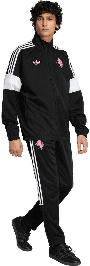 Tepláky adidas Originals Originals FC Juventus Turin Lfstlr Track Pants Čierna | kc7797, 5