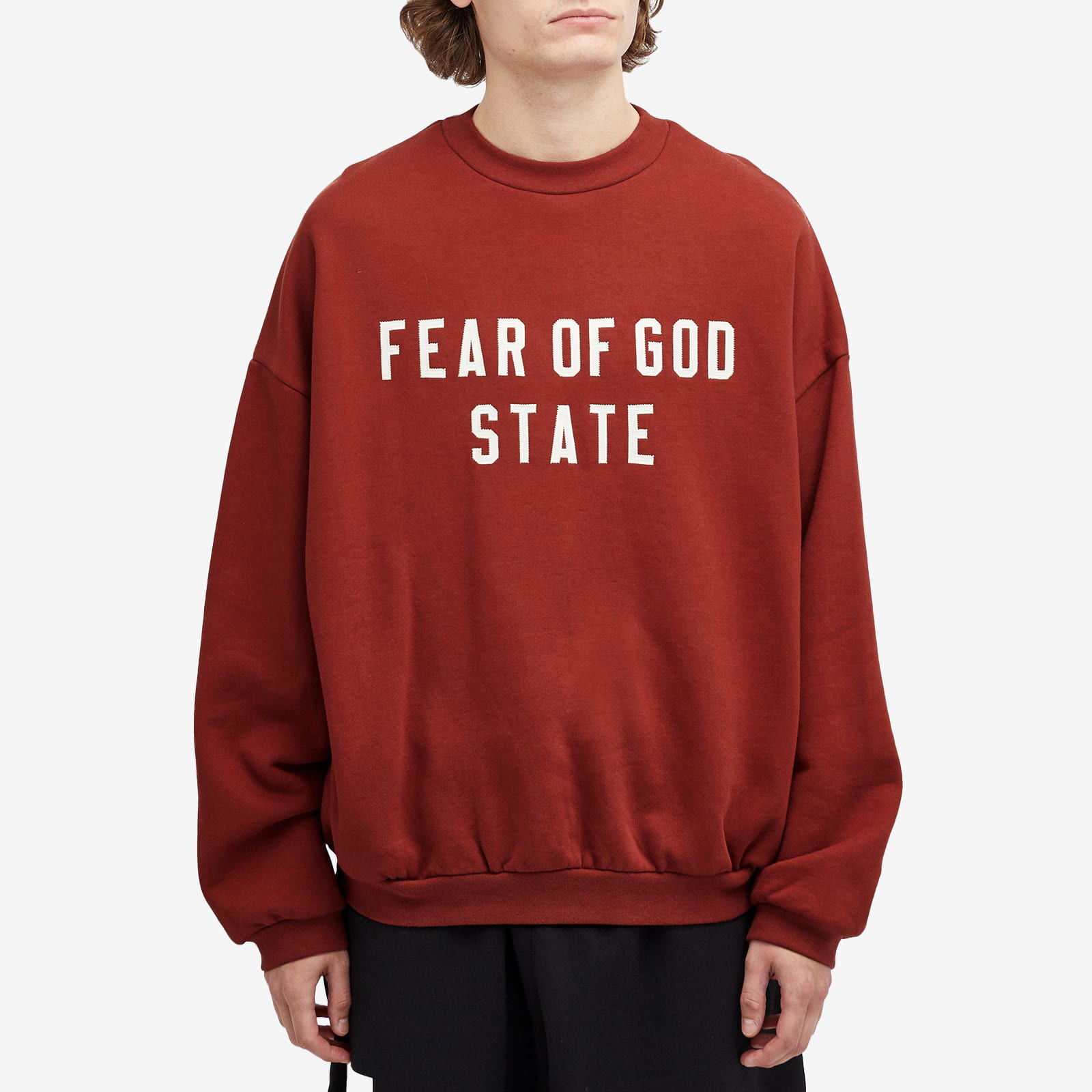 Heavy Fleece Crew Sweat by Fear of God ESSENTIALS