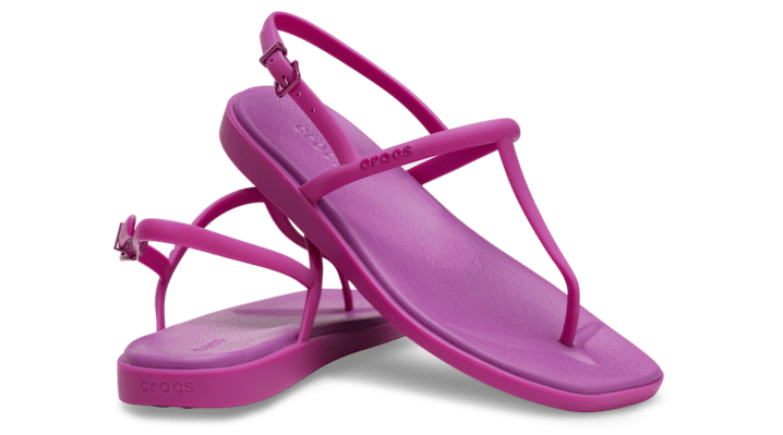 Tenisky a topánky Crocs Miami Thong Flips Ružová | 209793-5BV, 1