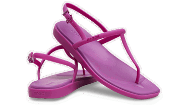 Tenisky a topánky Crocs Miami Thong Flips Ružová | 209793-5BV, 1