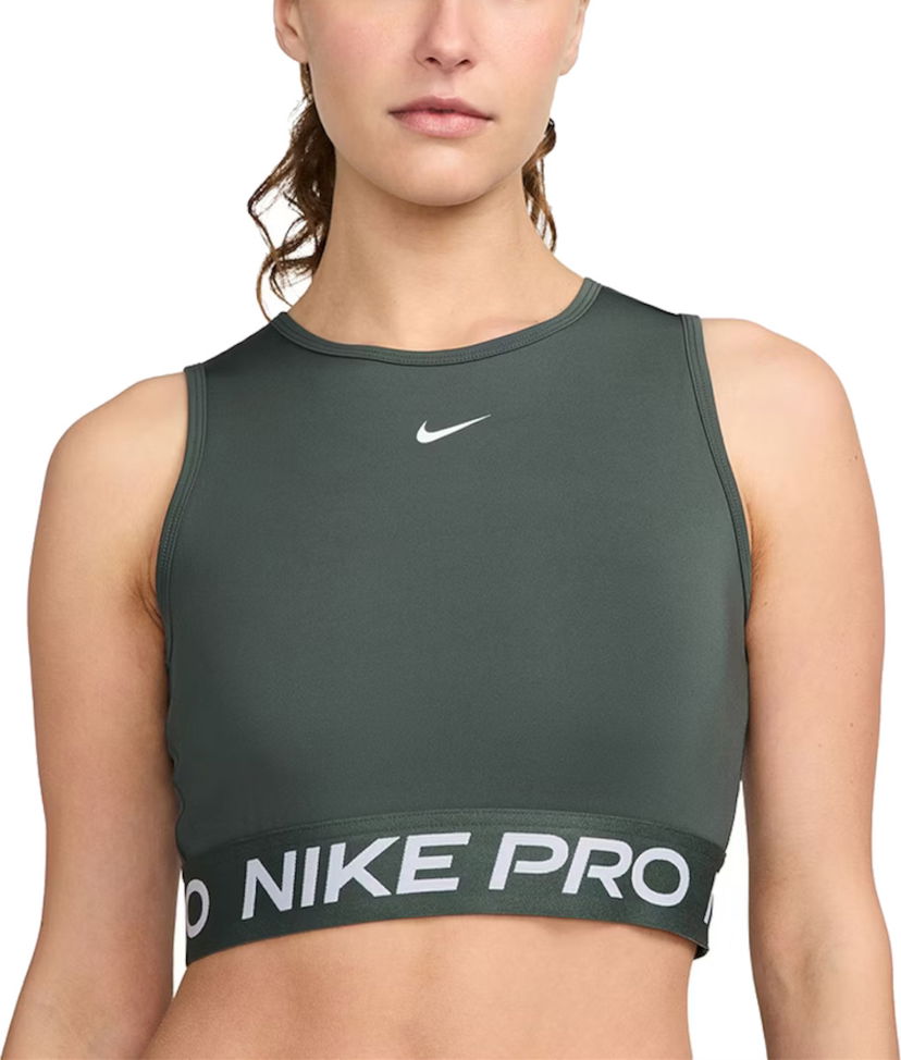 Tielko Nike 365 Crop Tank Zelené | fz3615-338