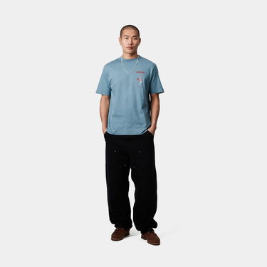 Tričko Carhartt WIP Carhartt WIP Old Friend T-Shirt Modrá | I034773_9, 2