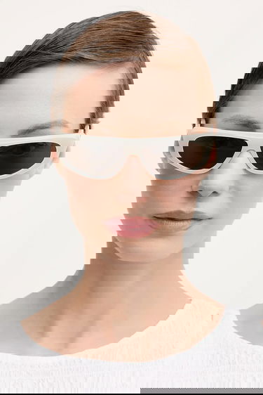 Slnečné okuliare Jacquemus Jacquemus CASCO Sunglasses Biela | JAC108C4SUN, 5