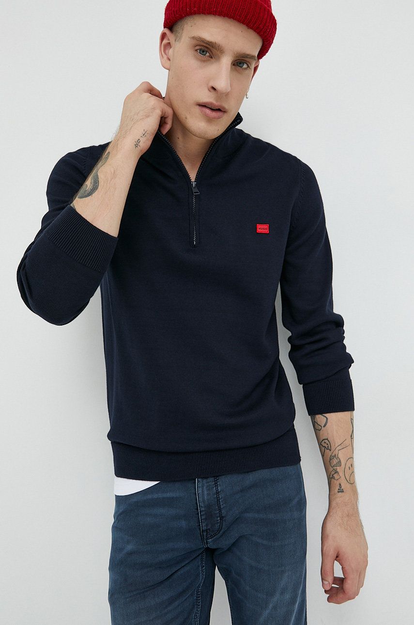 Sveter BOSS Sweater Navy | 50474164, 0