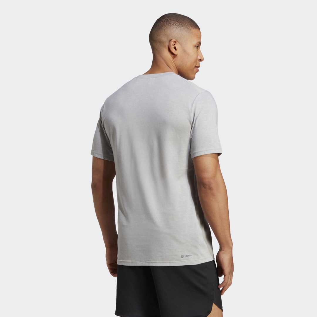 Tričko adidas Originals Train Essentials Feelready Šedá | IB8276, 1